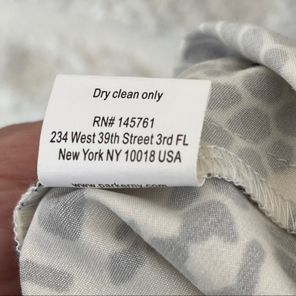 Parker 'Hudson' Print Fit & Flare Dress M 6 8 - Picture 7 of 10